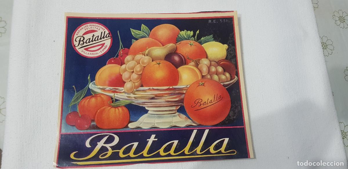 Alte Etiketten: ETIQUETA UTILIZADA EN LA COMERCIALIZACION DE NARANJAS