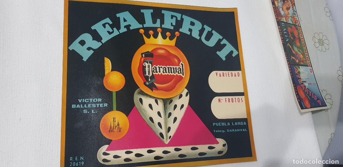 Alte Etiketten: ETIQUETA UTILIZADA EN LA COMERCIALIZACION DE NARANJAS