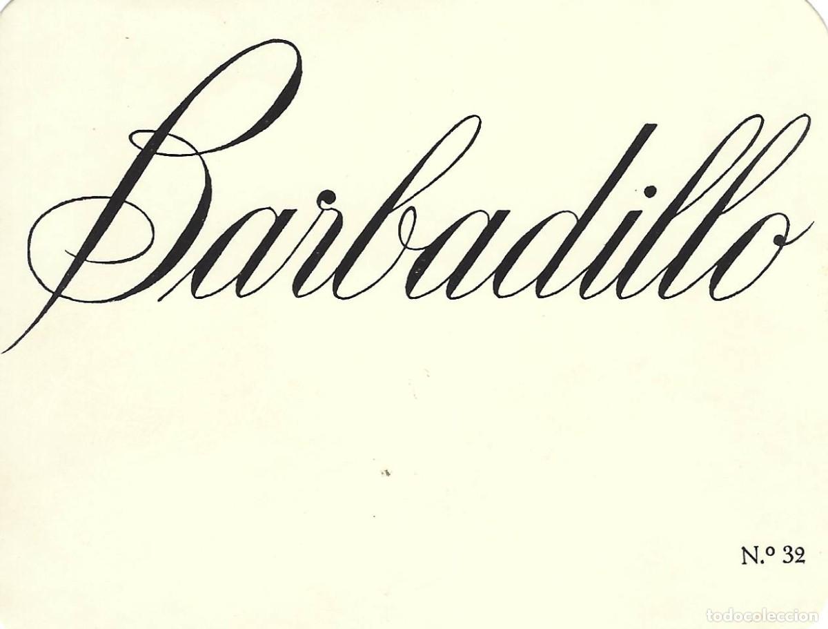 Etiquetas antiguas: E1218 BODEGAS ANTONIO BARBADILLO - Foto 1
