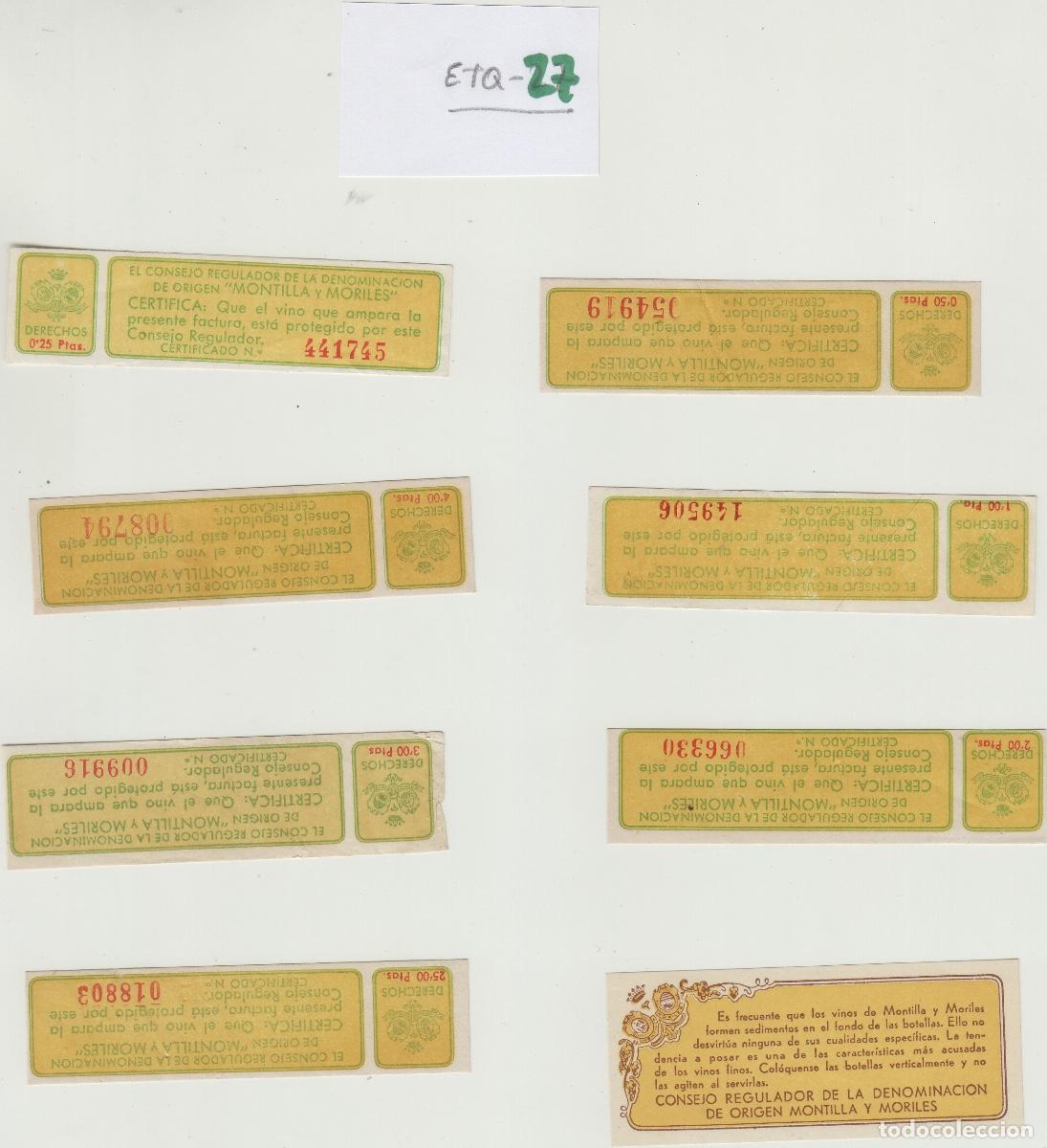 Etiquetas antigas: COLLARINES . LOTE DE FOTO // CONTRA , DERECHOS , ETIQUETA VINO ref ETQ 27