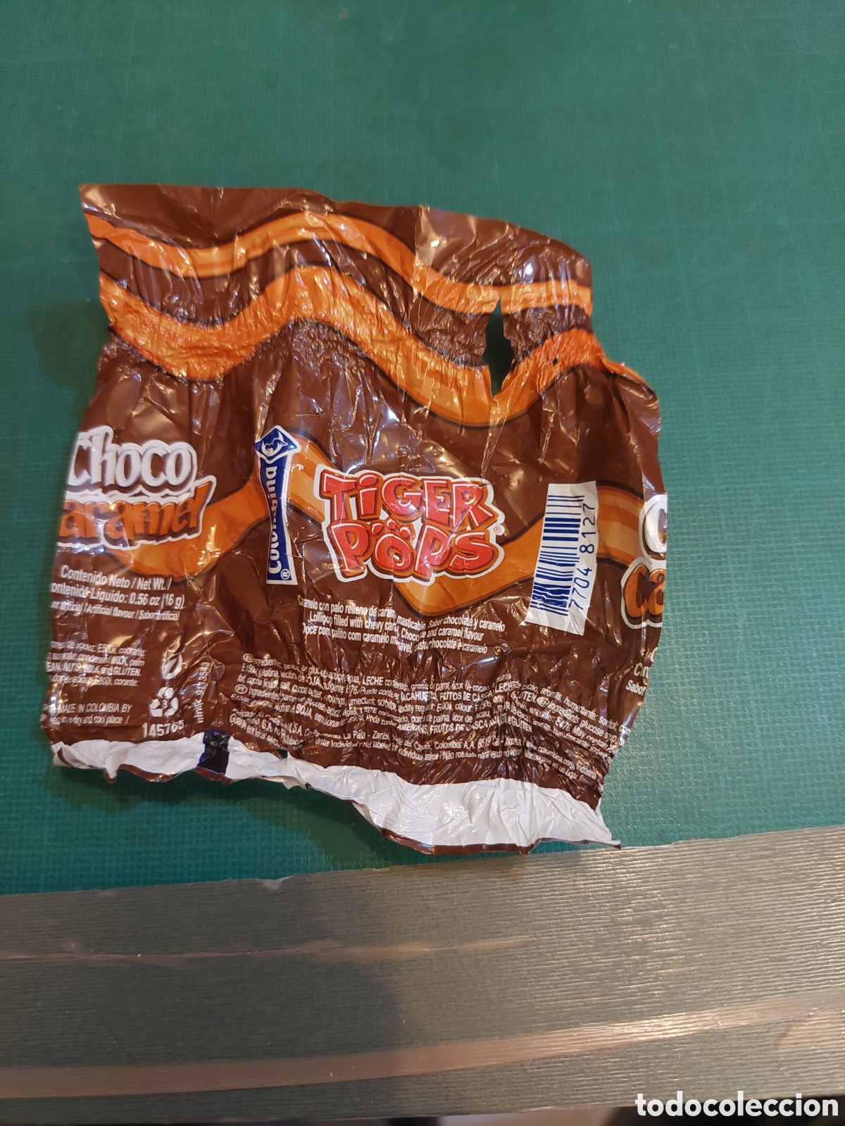Alte Etiketten: Etiqueta Tiger pops chapa chup