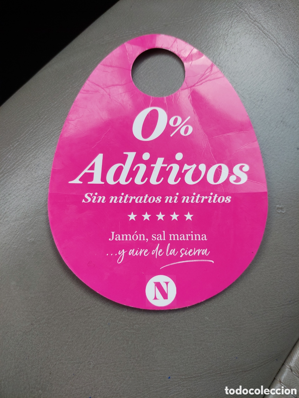 Etiquetas antiguas: Nico ETIQUETA SIN ADITIVOS JAMINES - Foto 2