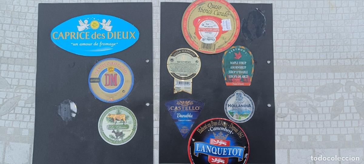 Etiquetas antiguas: Coleccion de 93 etiquetas de queso - Foto 7