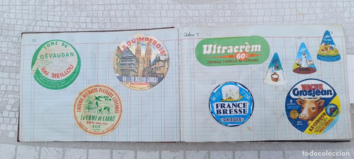 Etiquetas antiguas: Coleccion de 135 etiquetas de queso. 1969-2011 - Foto 1