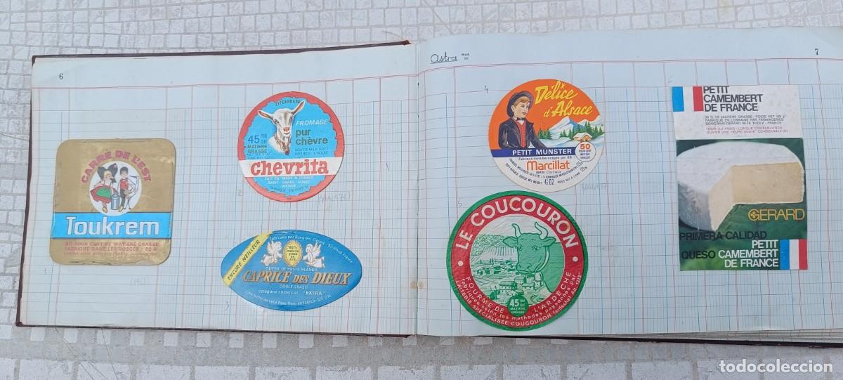 Etiquetas antiguas: Coleccion de 135 etiquetas de queso. 1969-2011 - Foto 4