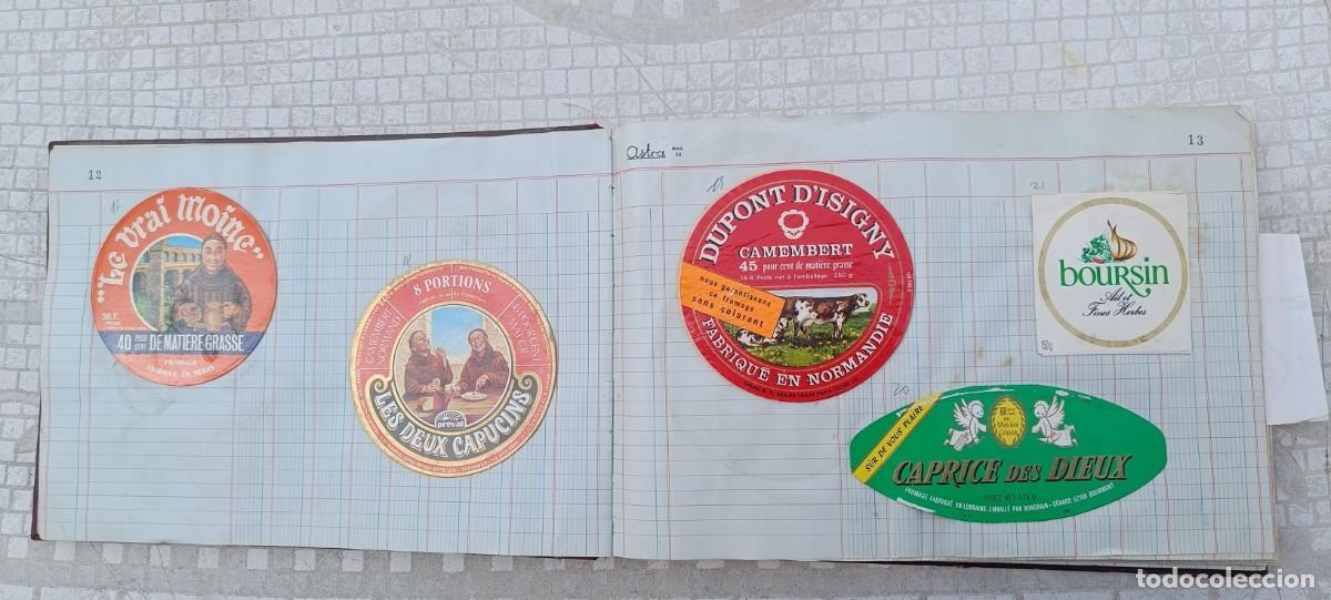 Etiquetas antiguas: Coleccion de 135 etiquetas de queso. 1969-2011 - Foto 7