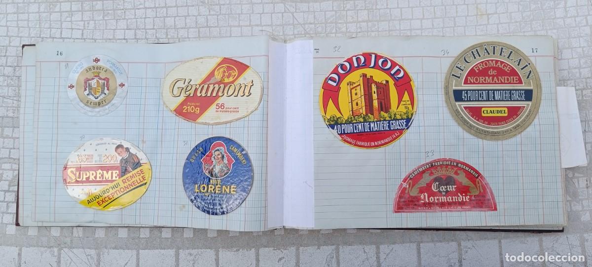 Etiquetas antiguas: Coleccion de 135 etiquetas de queso. 1969-2011 - Foto 9