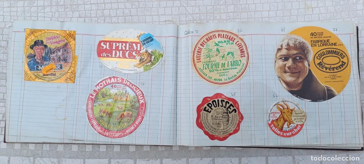 Etiquetas antiguas: Coleccion de 135 etiquetas de queso. 1969-2011 - Foto 12