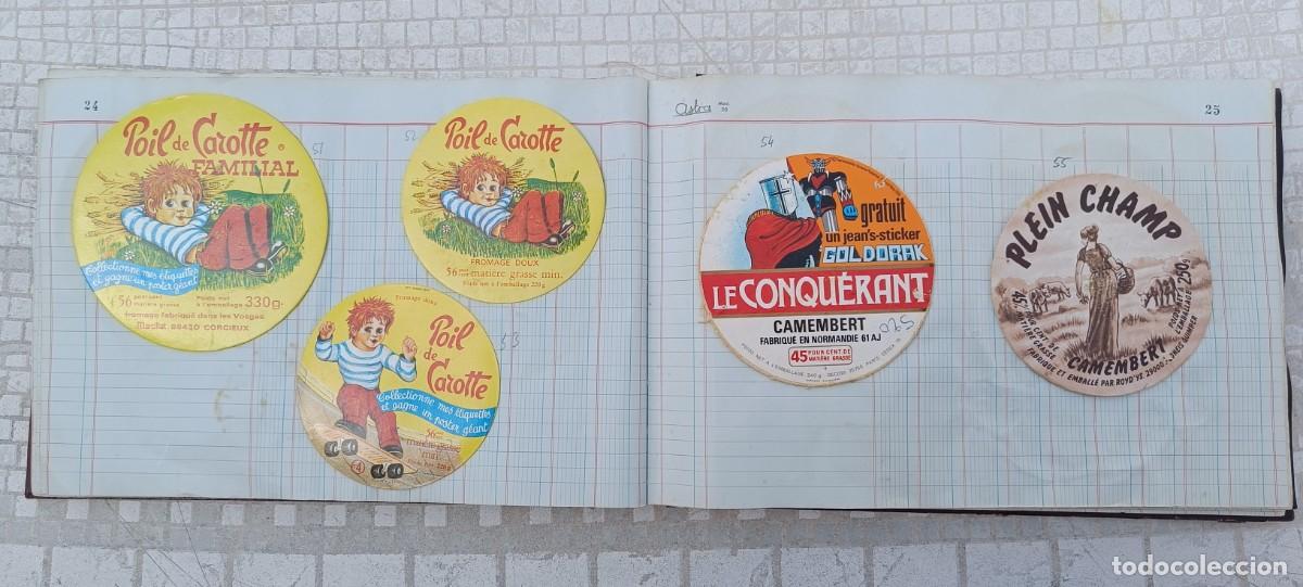 Etiquetas antiguas: Coleccion de 135 etiquetas de queso. 1969-2011 - Foto 13