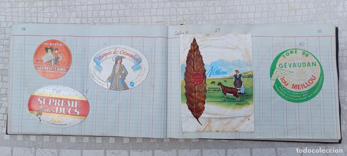 Etiquetas antiguas: Coleccion de 135 etiquetas de queso. 1969-2011 - Foto 14
