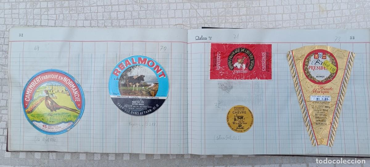 Etiquetas antiguas: Coleccion de 135 etiquetas de queso. 1969-2011 - Foto 17