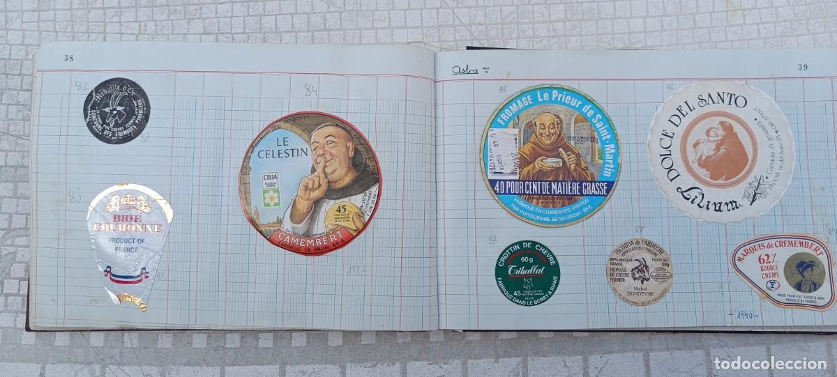 Etiquetas antiguas: Coleccion de 135 etiquetas de queso. 1969-2011 - Foto 20
