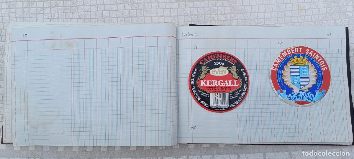 Etiquetas antiguas: Coleccion de 135 etiquetas de queso. 1969-2011 - Foto 22
