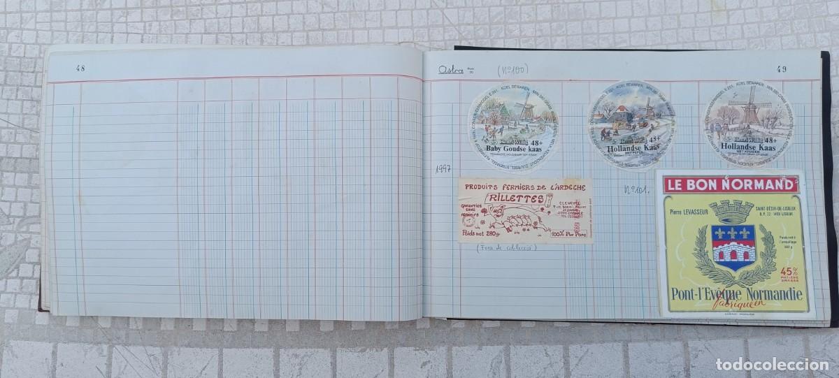 Etiquetas antiguas: Coleccion de 135 etiquetas de queso. 1969-2011 - Foto 25