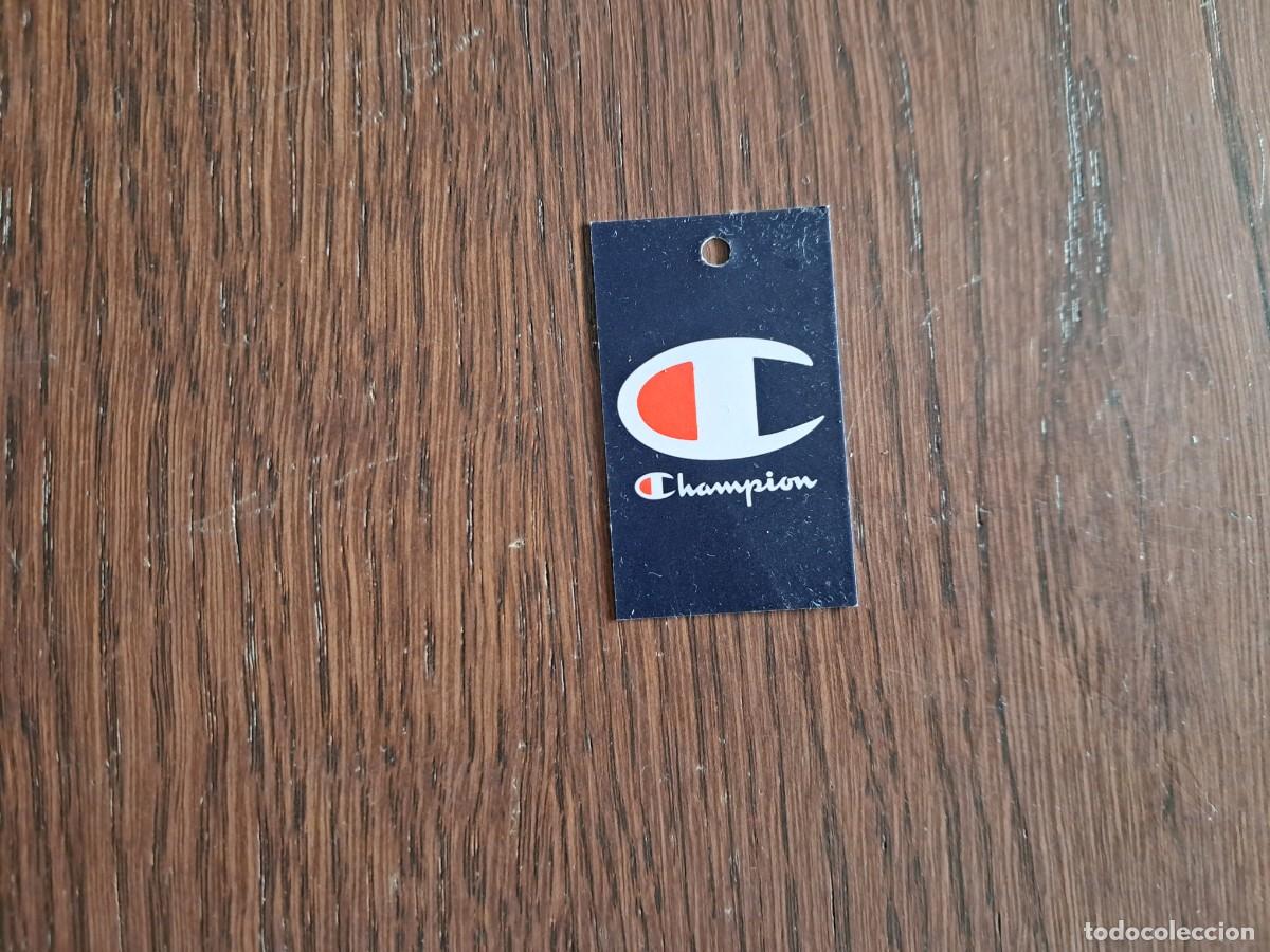 Etichette antiche: etiqueta de ropa, Champion.