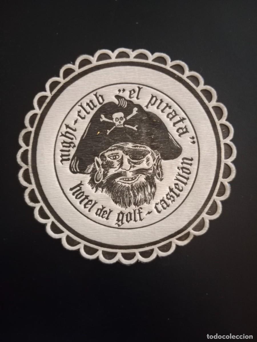 Alte Etiketten: ANTIGUO POSAVASOS NIGHT CLUB EL PIRATA - HOTEL DEL GOLF - CASTELLON