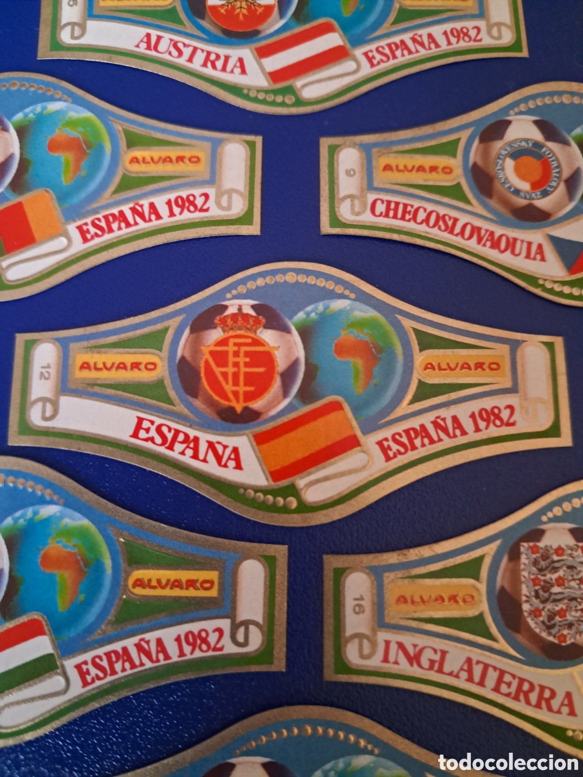 Old Labels: Vitolas f&uacute;tbol Mundial Espa&ntilde;a 1982