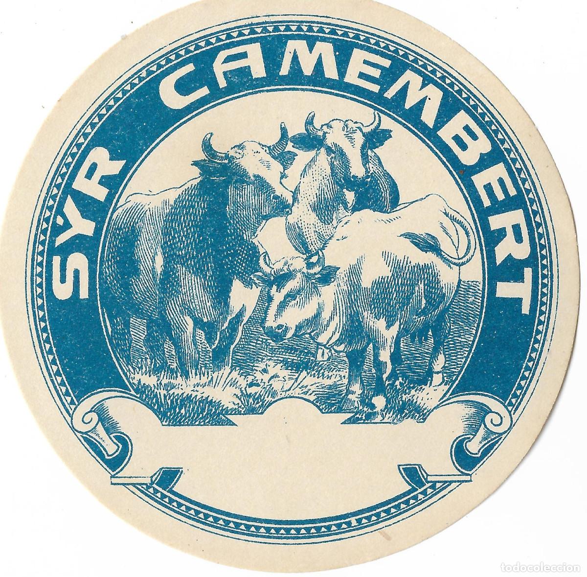 Old Labels: Etiqueta de queso hist&oacute;rica de la d&eacute;cada de 1920 de Checoslovaquia.