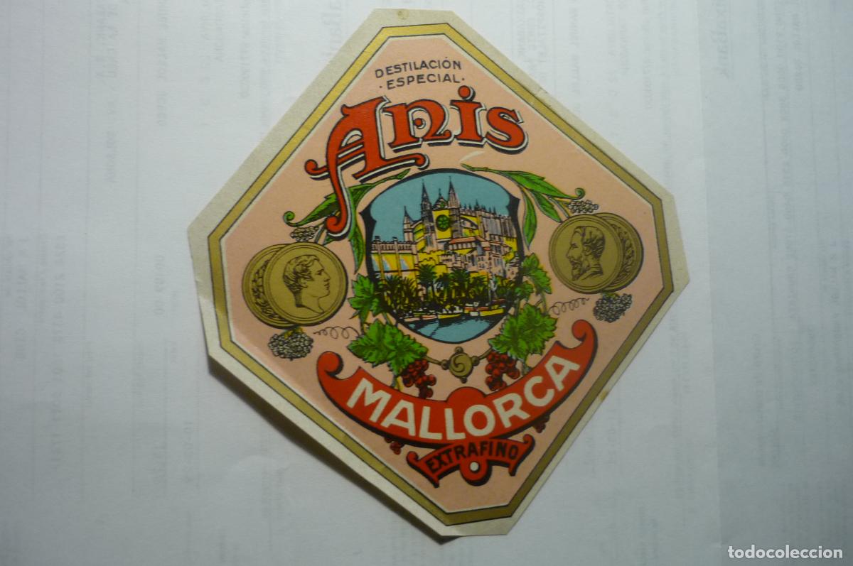 Etichette antiche: etiqueta anis mallorca