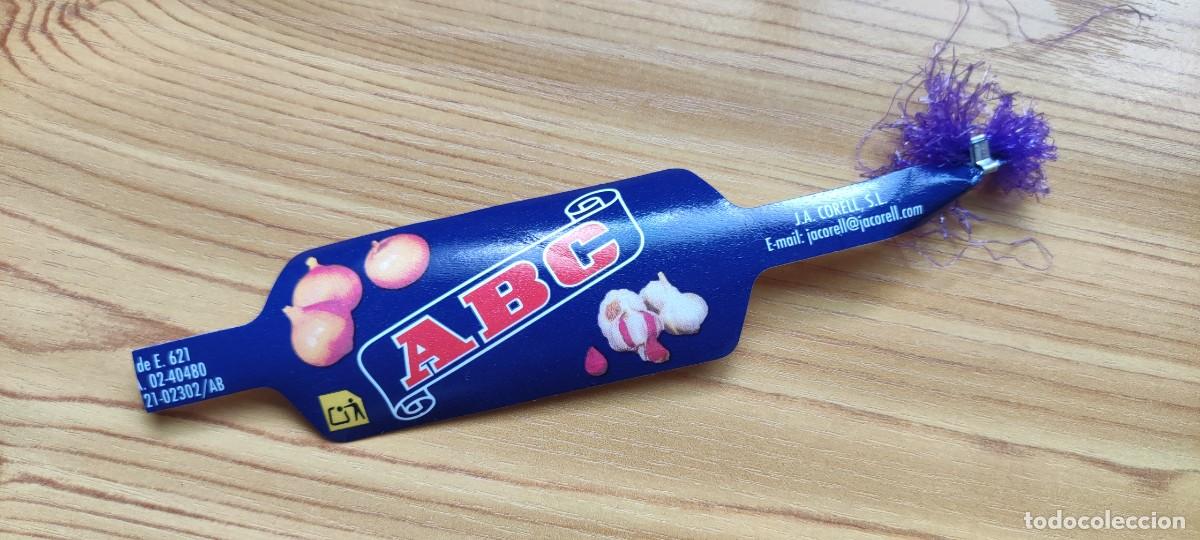 Etichette antiche: ETIQUETA - ABC J.A. CORELL - ALBACETE - AJO MORADO