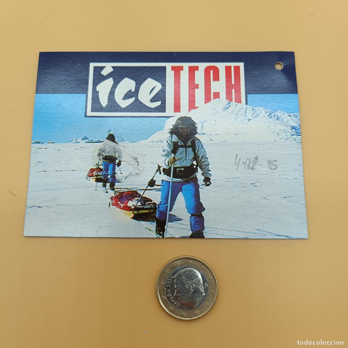Etichette antiche: ETIQUETA FILA ICE TECH. FORRO POLAR. A&Ntilde;OS 90.