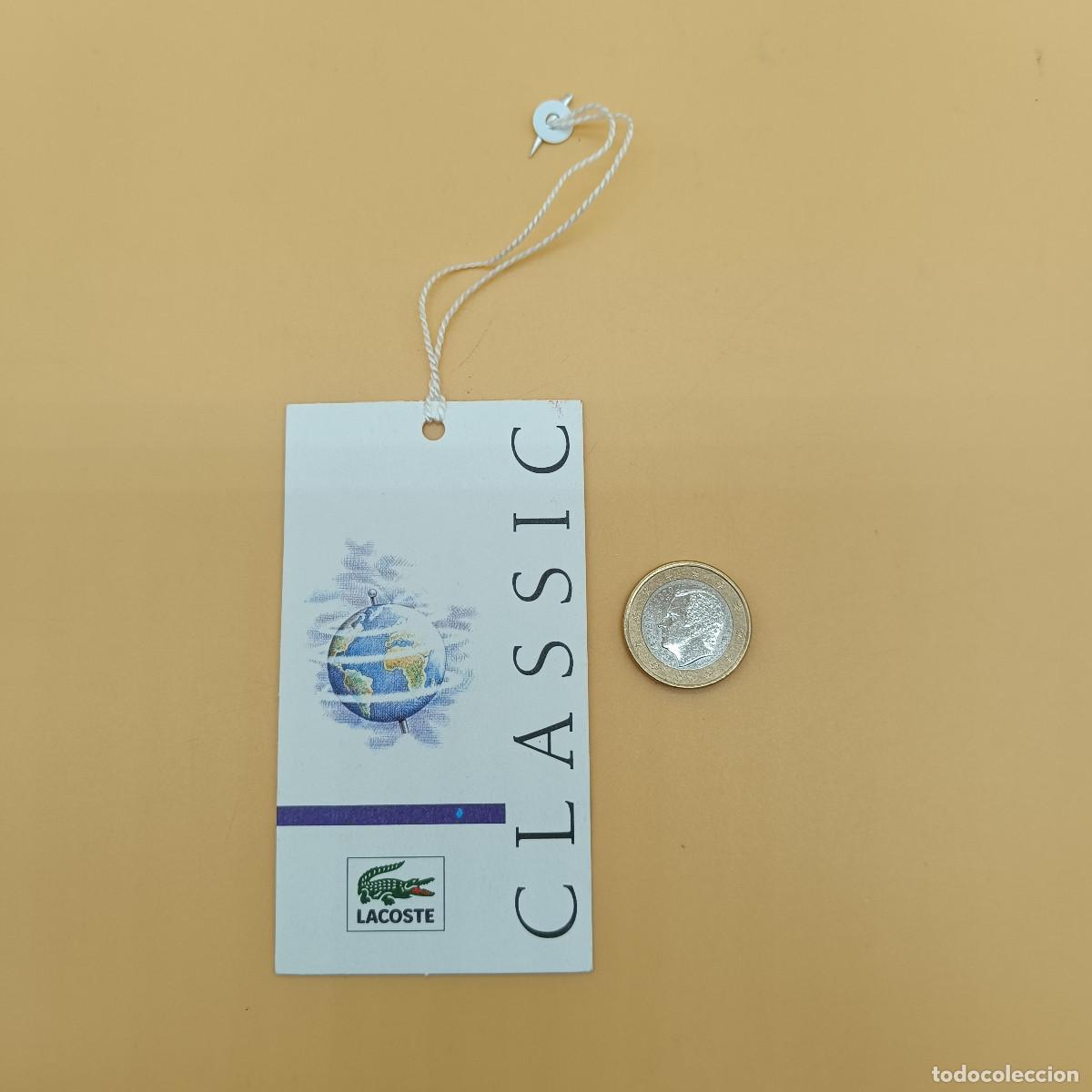 Etichette antiche: ETIQUETA POLO LACOSTE. A&Ntilde;OS 90 ORIGINAL.
