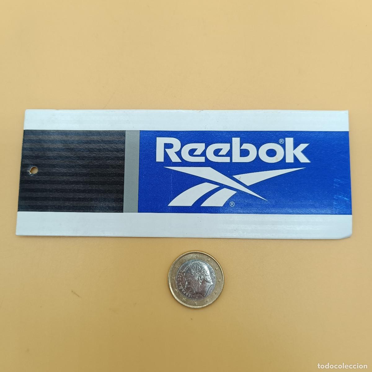 Etichette antiche: ETIQUETAS PRENDA DEPORTIVA REEBOK. A&Ntilde;OS 90. ORIGINAL.