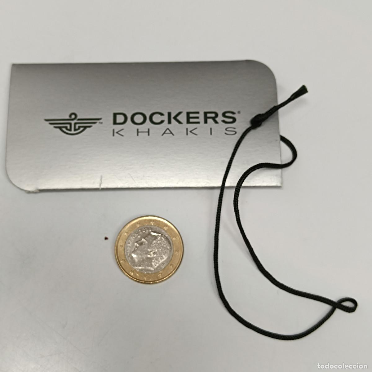Old Labels: ETIQUETA DOCKERS KHAKIS PANTALONES. ORIGINAL A&Ntilde;OS 90.