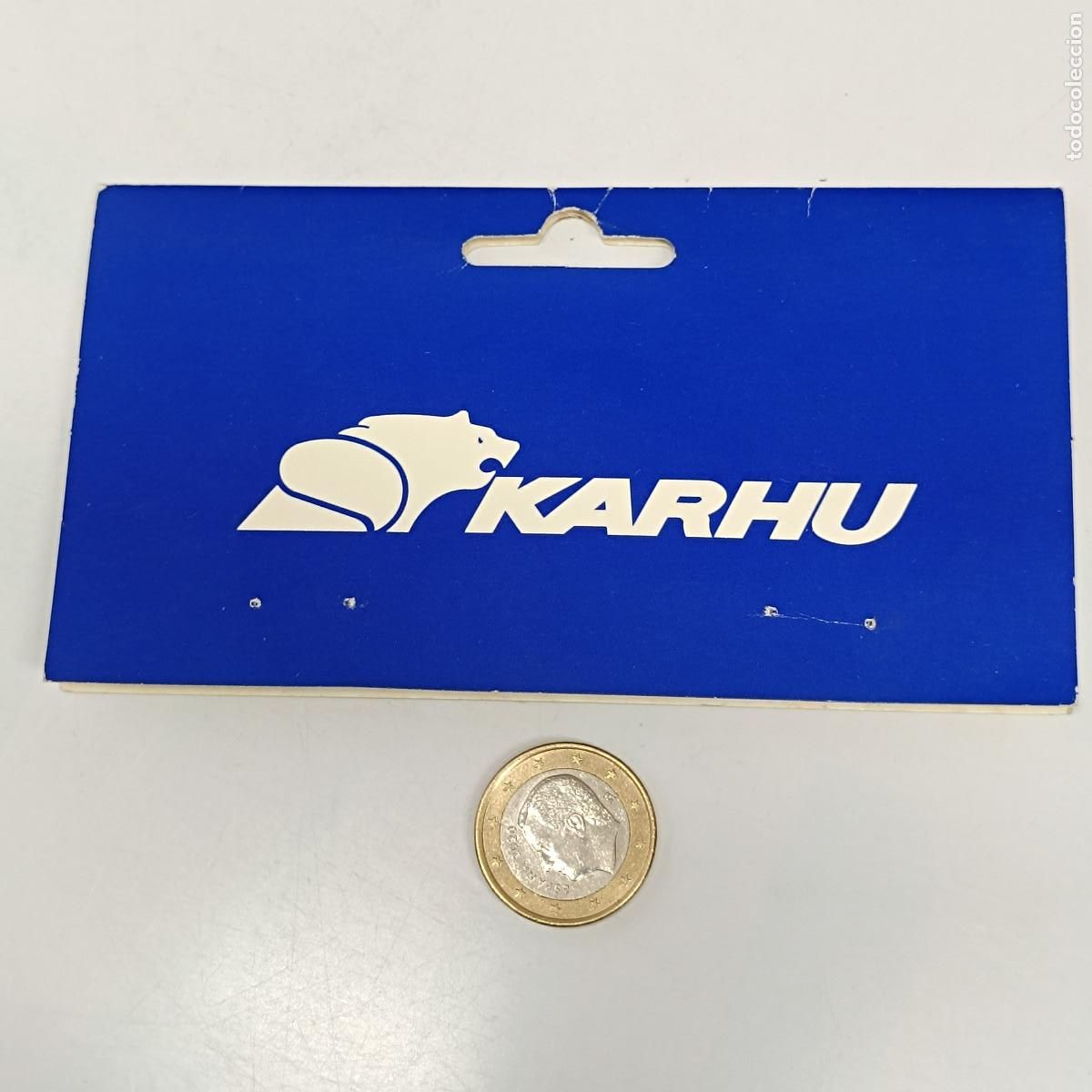 Old Labels: ETIQUETA PRENDA DEPORTIVA KARHU. ORIGINAL A&Ntilde;OS 90.