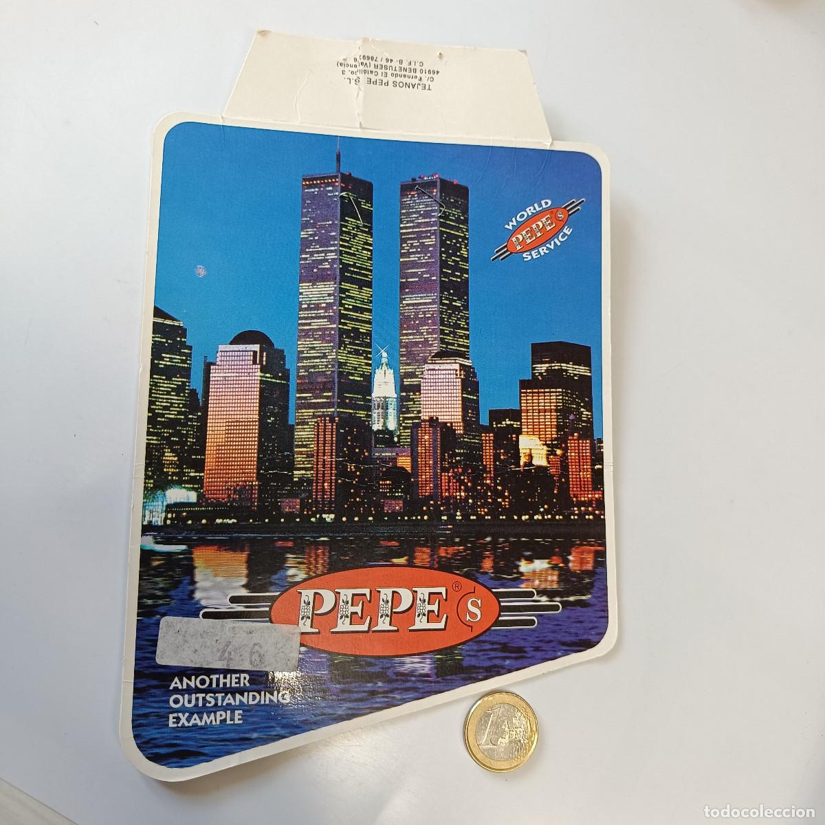 Old Labels: ETIQUETA PEPE. A&Ntilde;OS 90.