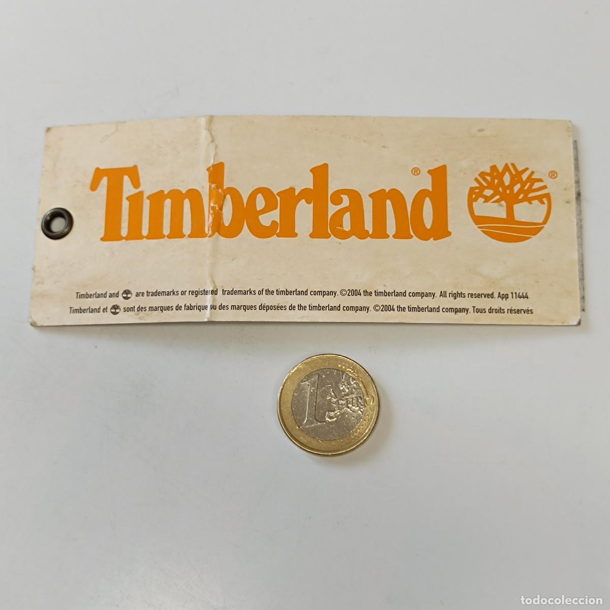 Old Labels: ETIQUETA PANTALONES TIMBERLAND. ORIGINAL.