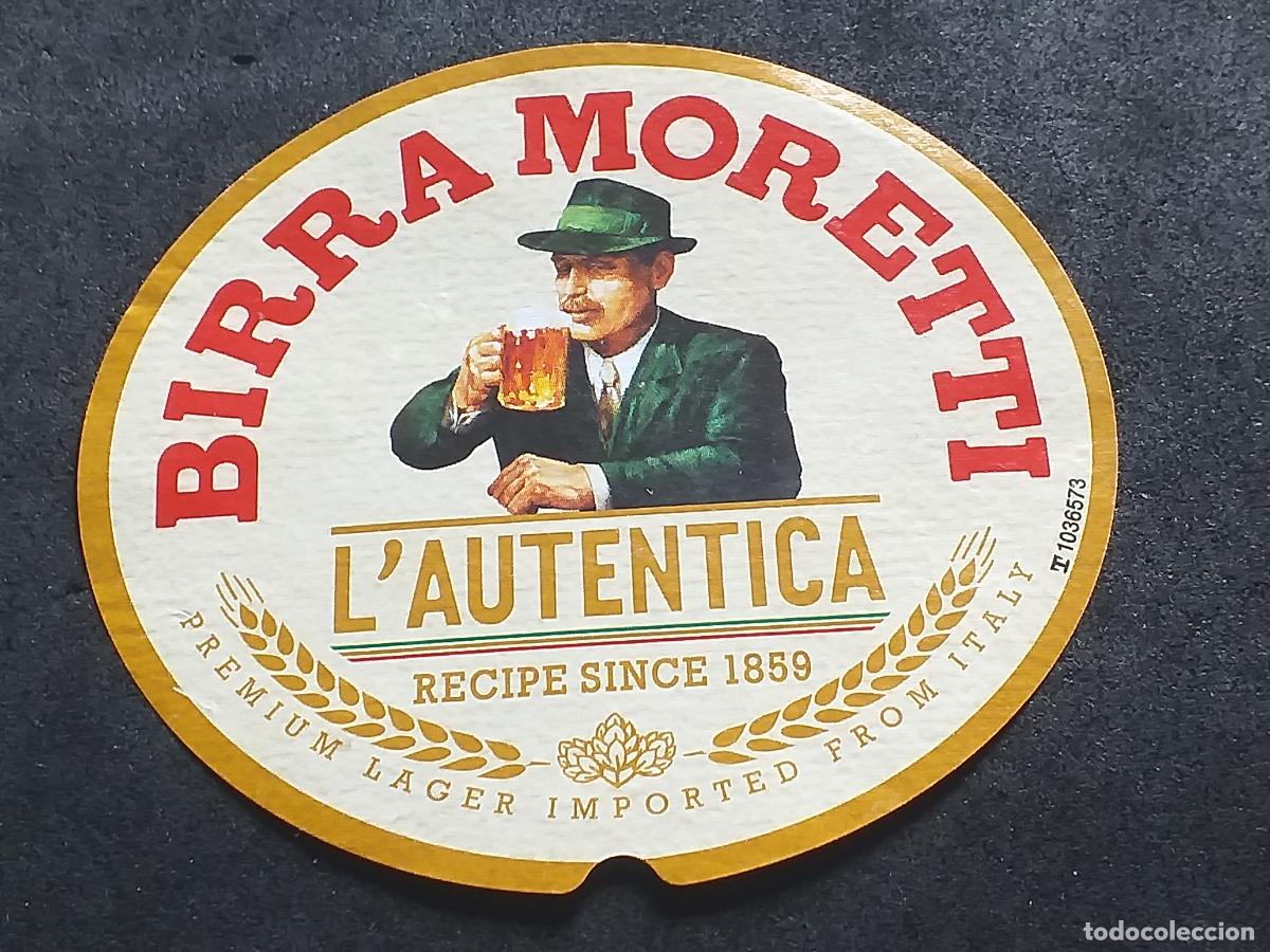 Old Labels: CERVEZA-V9ET-XXVI-ETIQUETAS-BIRRA MORETTI