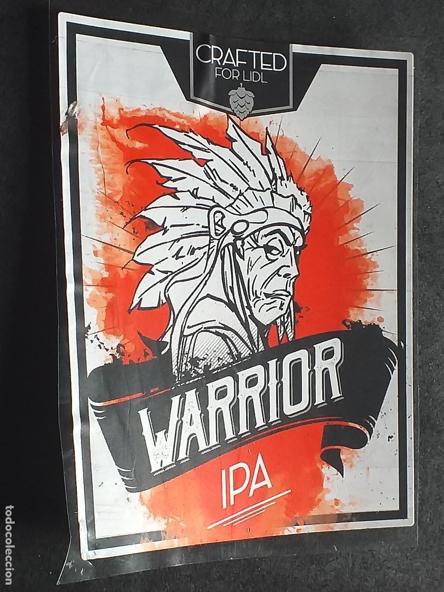 Old Labels: CERVEZA-V9ET-XXVI-ETIQUETAS-CRAFTED-WARRIOR