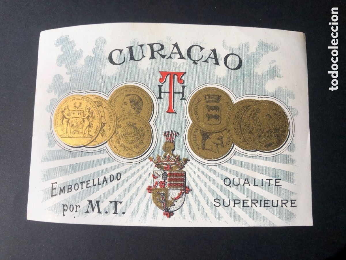 Old Labels: Etiqueta rara CURACAO