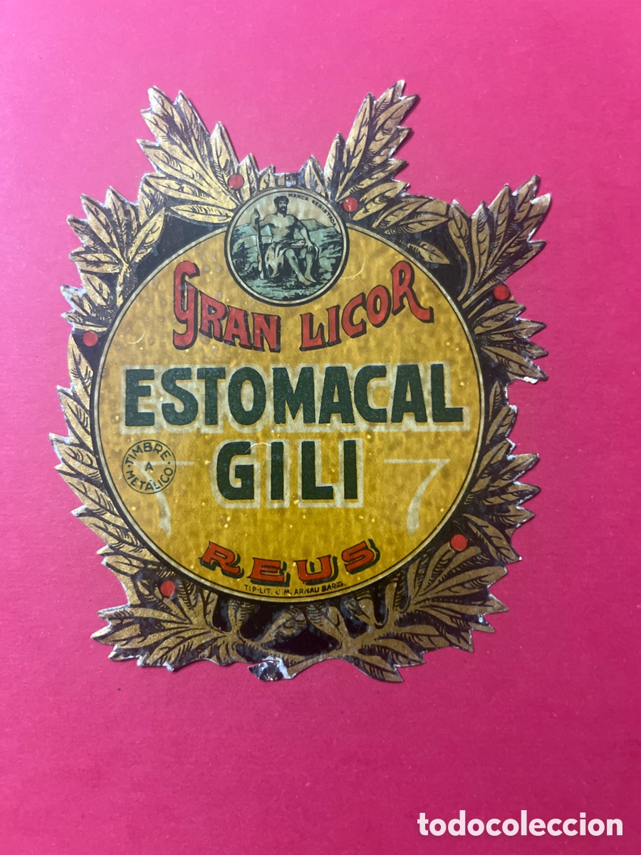 Etiquetas antiguas: L1357. LOTE DE ETIQUETAS DE LICOR - Foto 14
