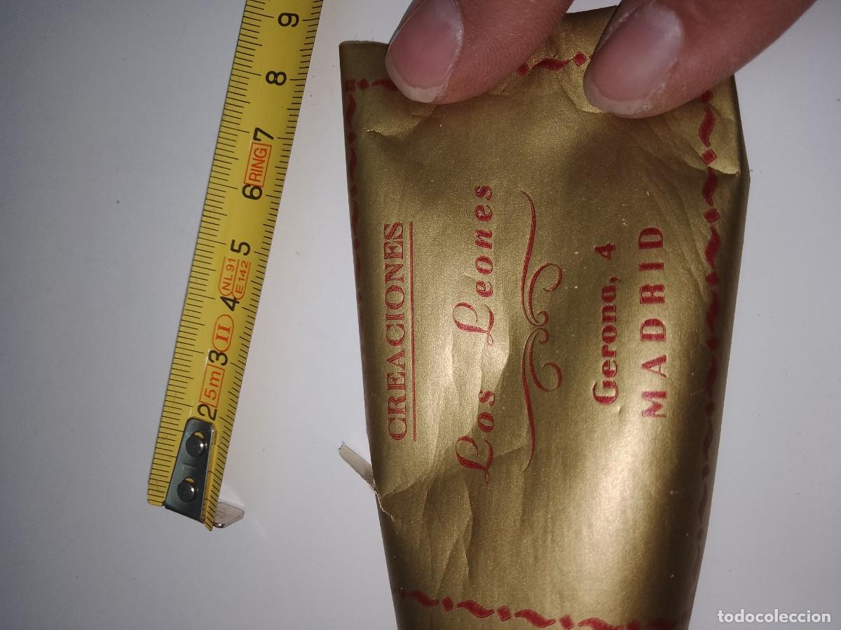 Alte Etiketten: Creaciones los leones Gerona Madrid etiqueta a&ntilde;os 50 60 aproximado &uacute;nica