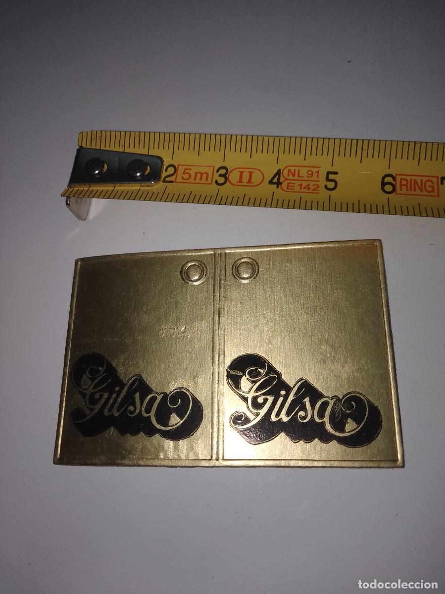 Alte Etiketten: Gilsa etiqueta a&ntilde;os 50 60 aproximado &uacute;nica