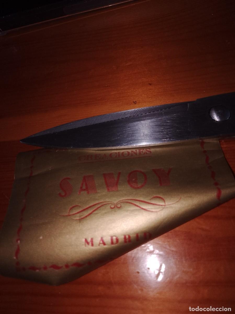 &Eacute;tiquettes anciennes: Etiqueta a&ntilde;os 50 60 creaciones savoy Madrid