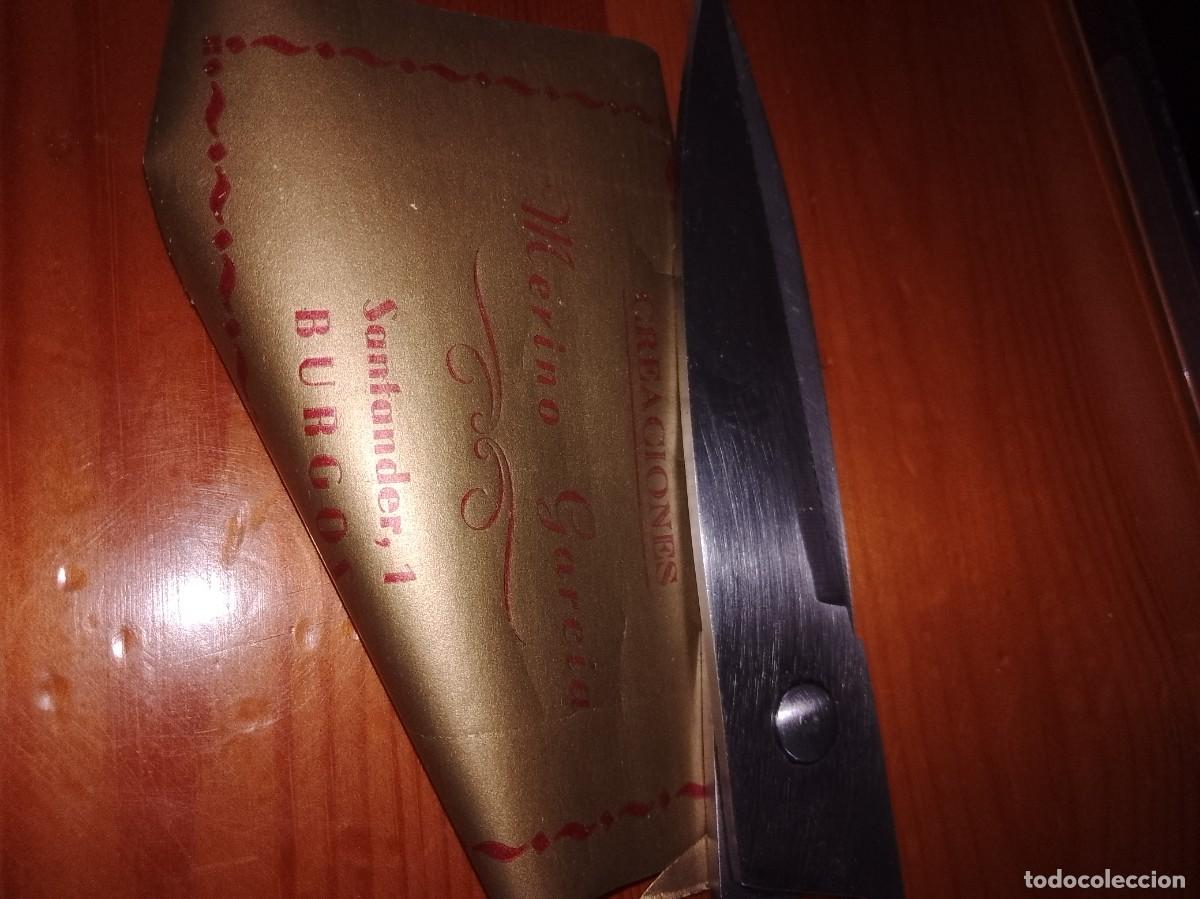 &Eacute;tiquettes anciennes: Etiqueta a&ntilde;os 50 60 creaciones merino, Garc&iacute;a burgos