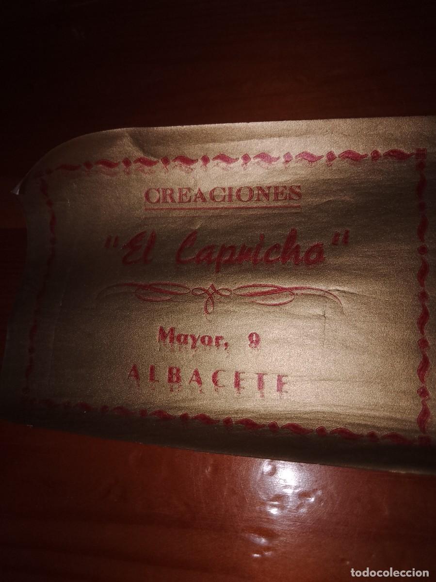 &Eacute;tiquettes anciennes: Etiqueta a&ntilde;os 50 60 el capricho Albacete