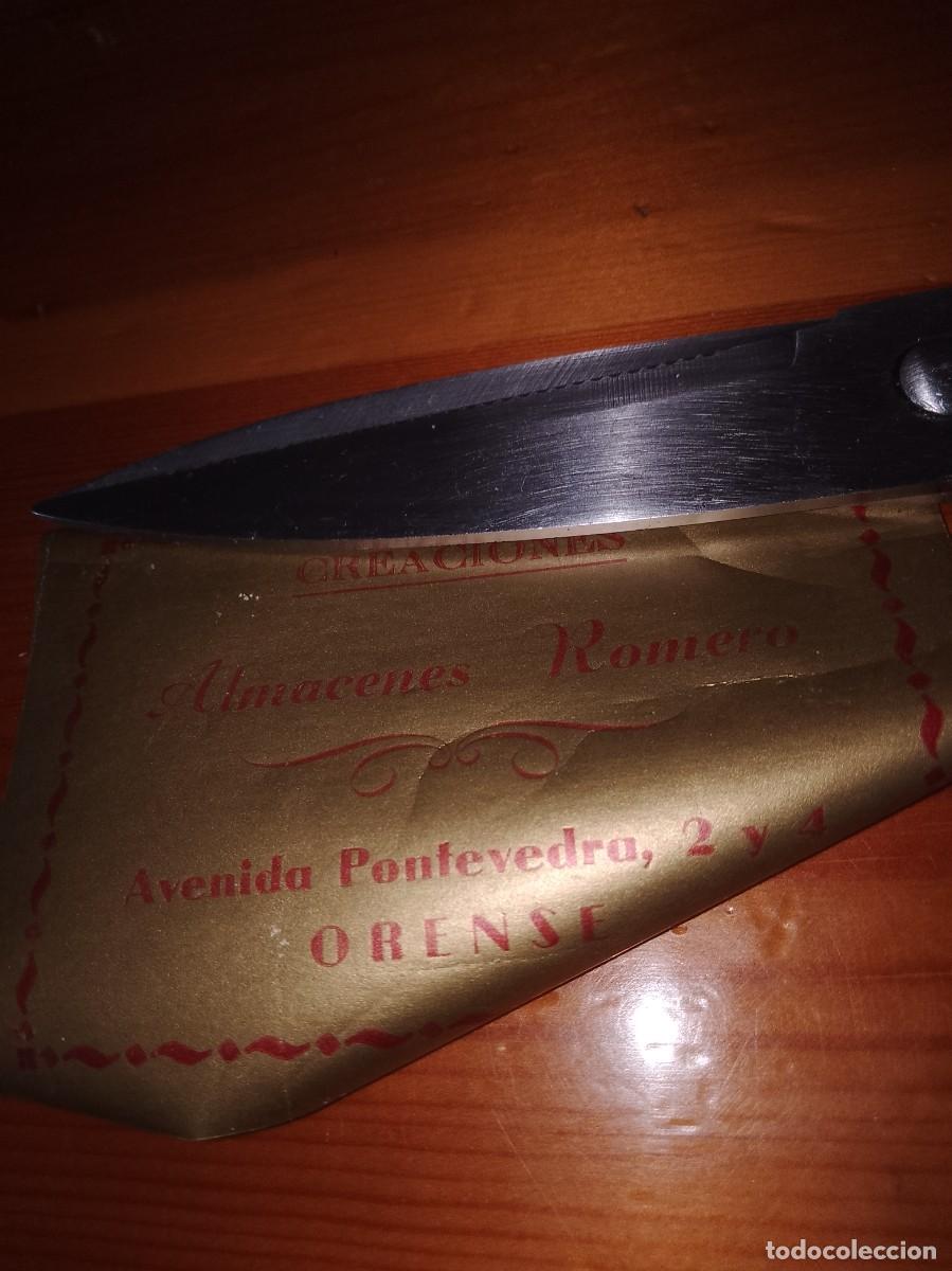 &Eacute;tiquettes anciennes: Etiqueta a&ntilde;os 50 60, creaciones almacenes romero,orense