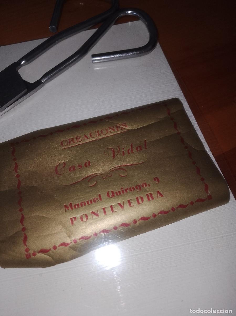 Alte Etiketten: Etiqueta a&ntilde;os 50 60, creaciones, casa Vidal Pontevedra