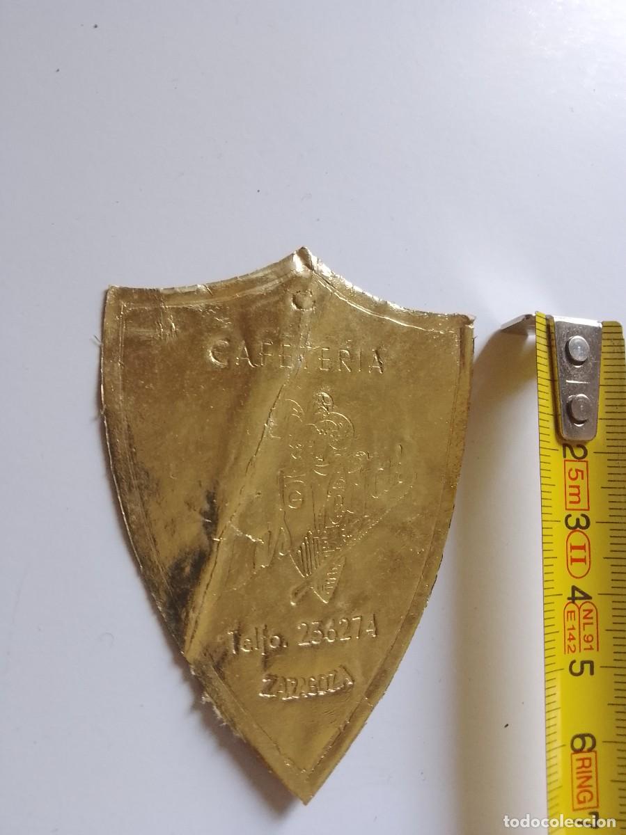 Etiquetas antigas: Cafeter&iacute;a las vegas, Zaragoza,a&ntilde;os 50,60, de una vieja imprenta