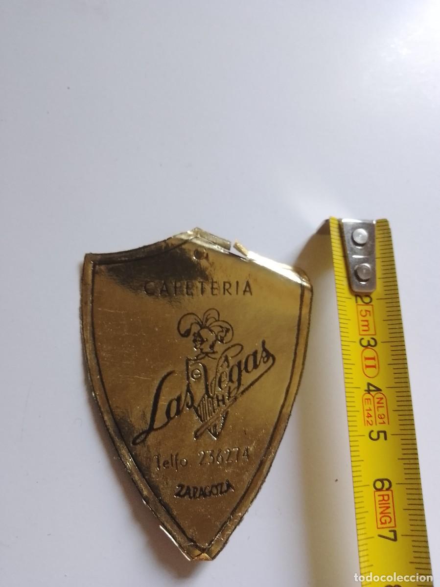 Etiquetas antigas: Cafeter&iacute;a las vegas, Zaragoza,a&ntilde;os 50,60, de una vieja imprenta