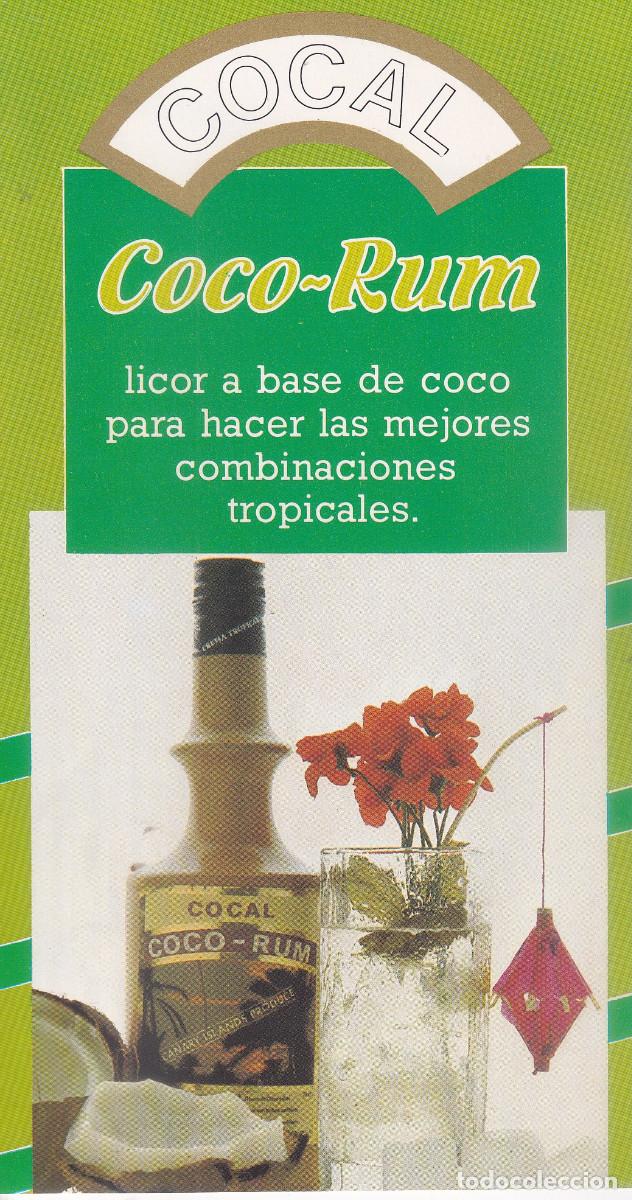 Etiquetas antiguas: COCAL COCO-RUM COBANA - Foto 1