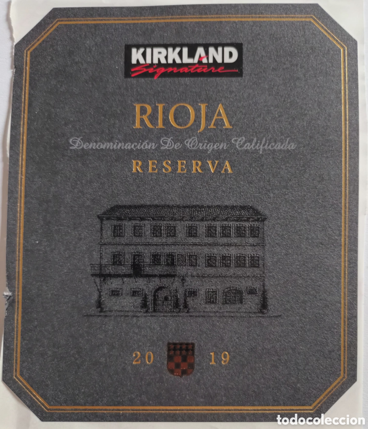 Etiquetas antiguas: ETIQUETA VINO RESERVA 2019 - Foto 1