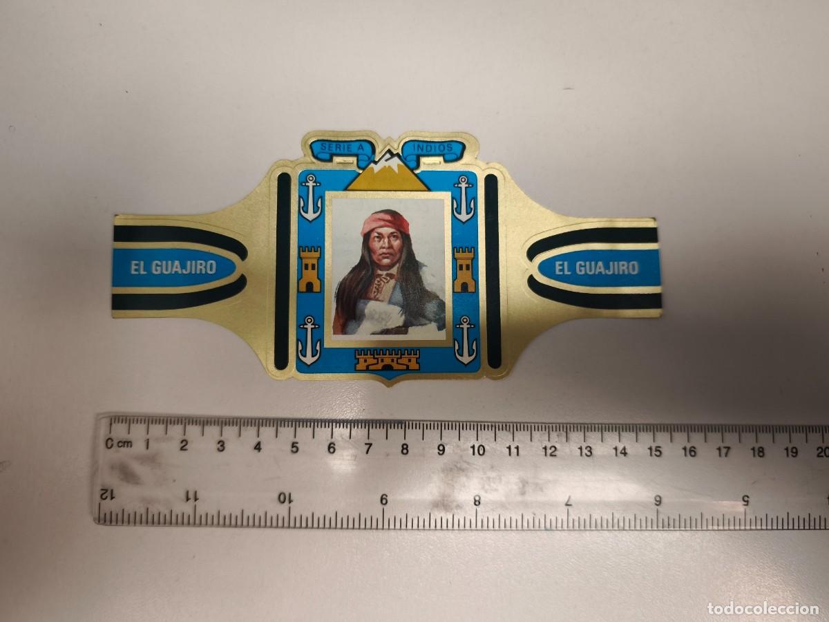 Alte Etiketten: SELLO DE CAJAS DE PUROS, SERIE INDIOS, PLANCHA,