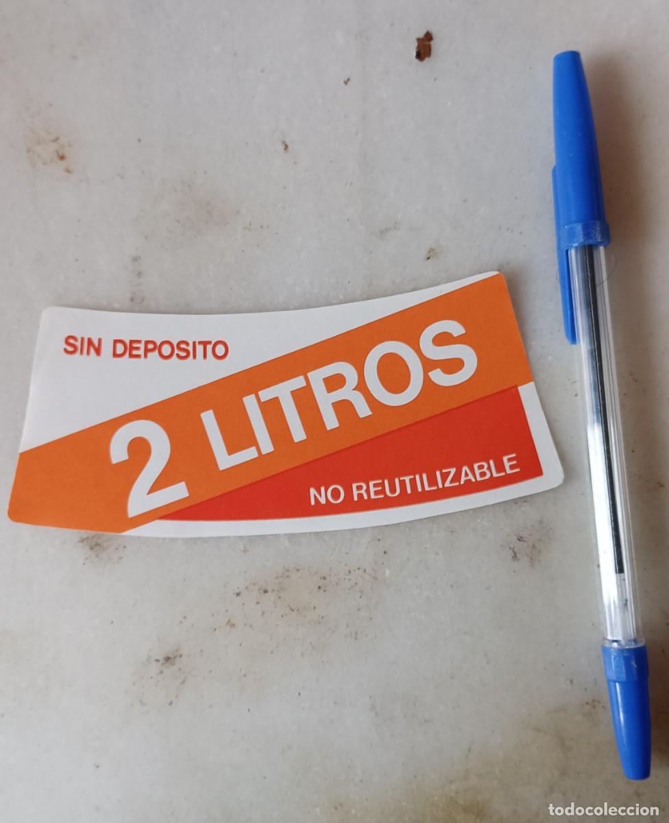 Etiquetas antiguas: Antigua etiqueta refresco naranja - Foto 1