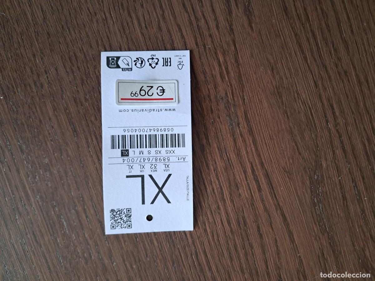 Etiquetas antiguas: etiqueta de ropa, stradivarius. - Foto 2