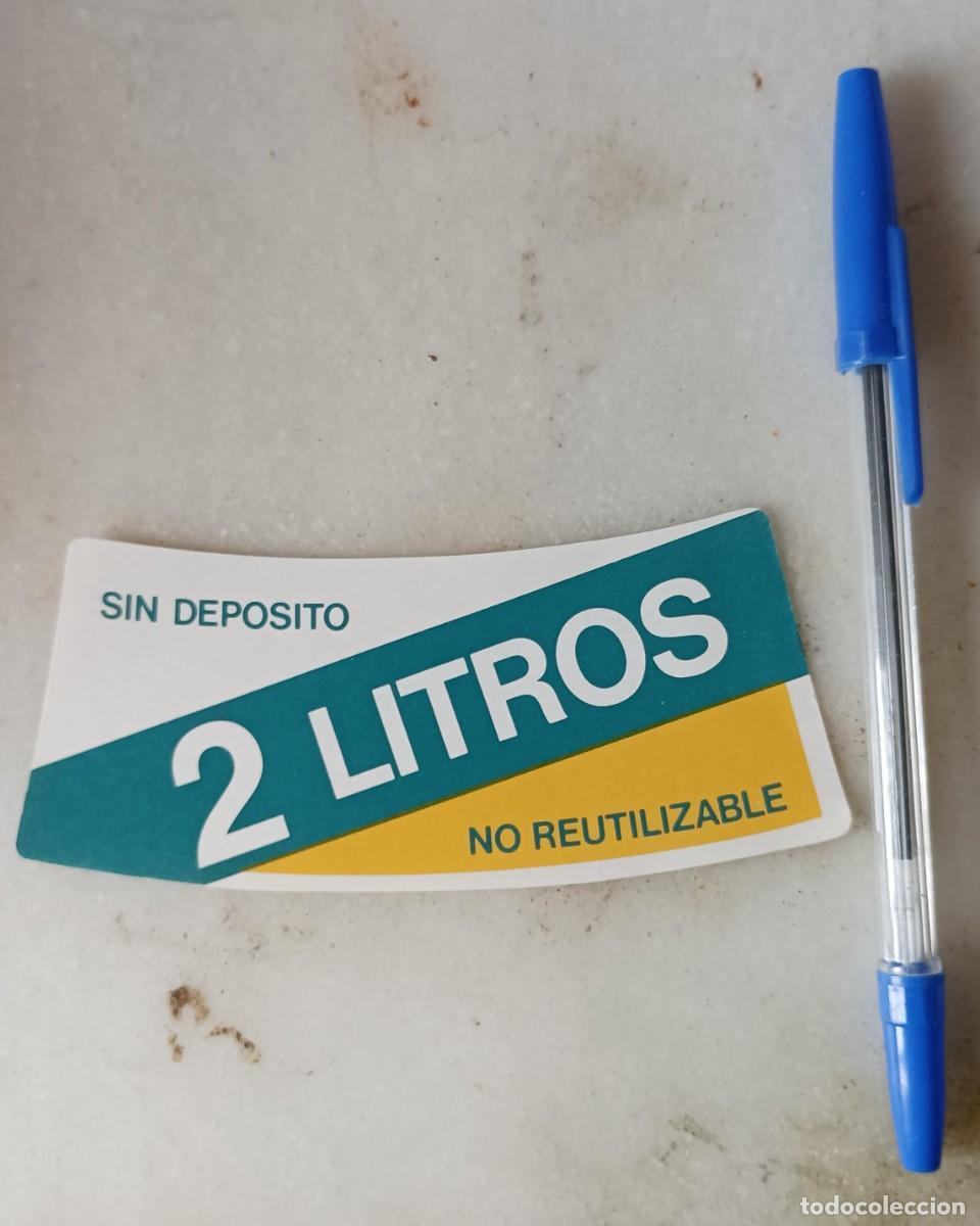 Etiquetas antiguas: Antigua etiqueta refresco - Foto 1